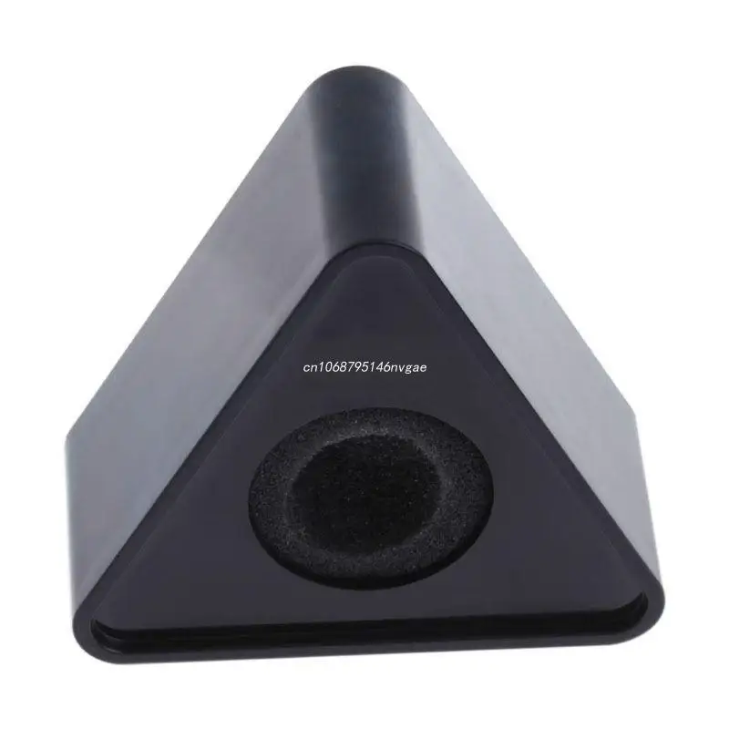 

Black Hole Triangular Mic Microphone TV Logo Flag Station DIY New Dropship