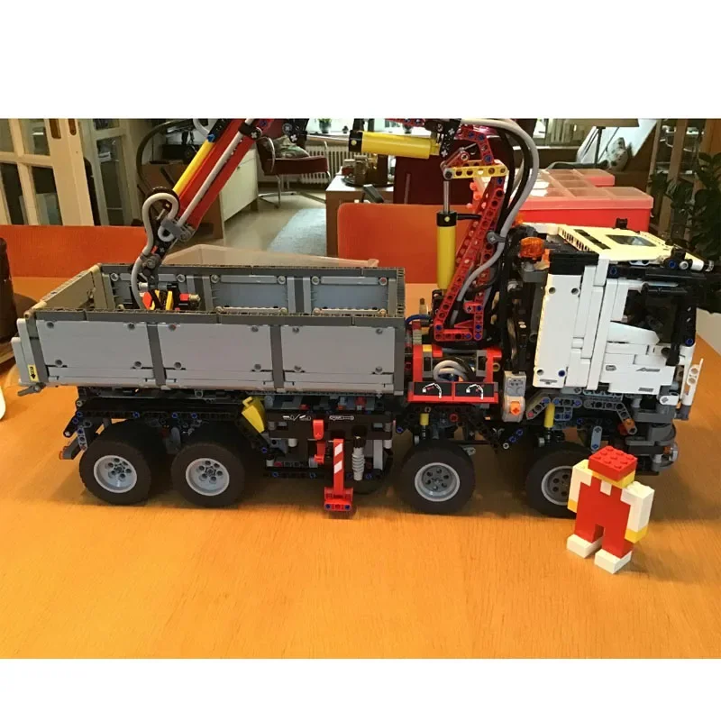 MOC-24674CustomRC 42043 модификация грузового автомобиля строительный блок модель 2807