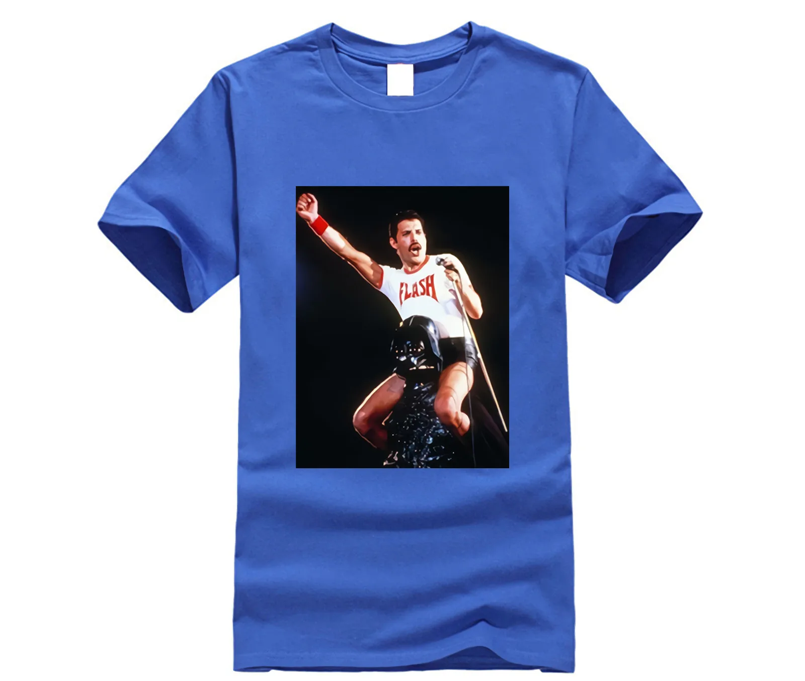 Футболка Queen Freddie Mercury Flash Gordon Live In концерт Дарт Вейдер новая мужская футболка с