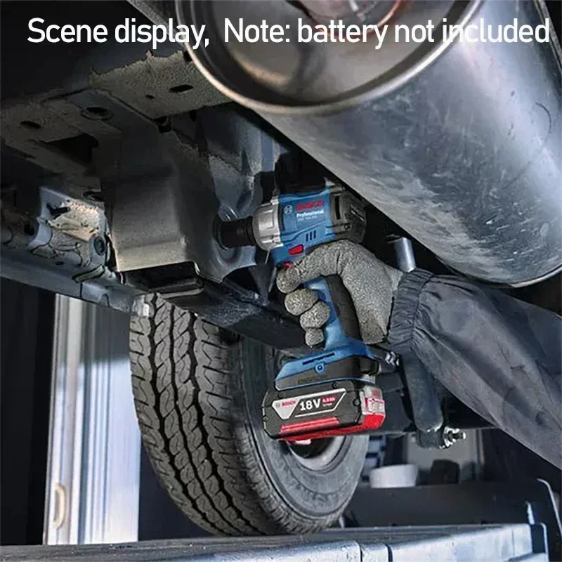 Беспроводной ударный гайковерт BOSCH GDS 18V-350 3-ступенчатый динамометрический