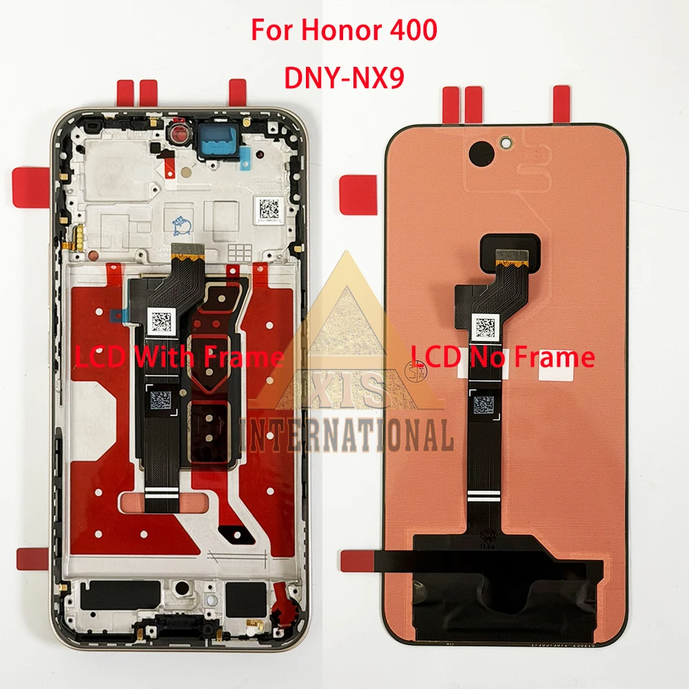 Оригинальный Amoled для Huawei Honor 400 DNY-NX9 400 Pro DNPNX9, сенсорный экран для Honor 400 Lite ABR-NX1, ЖК-рамка (art.: 3920d3446c2d9) - 3920d3446c2d9