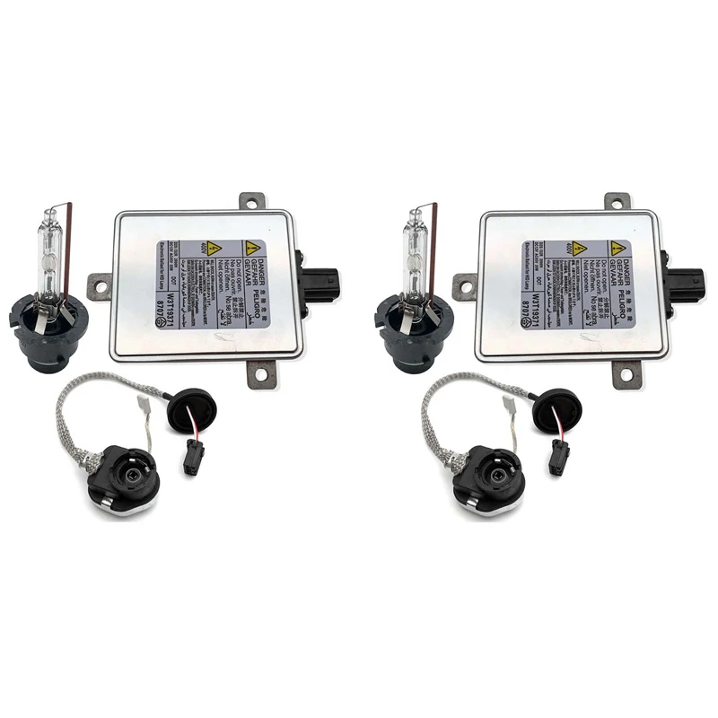 2 пары ксеноновых балластных ламп HID и воспламенителя D2S W3T19371 для 2006-2014 Acura TL TSX Honda