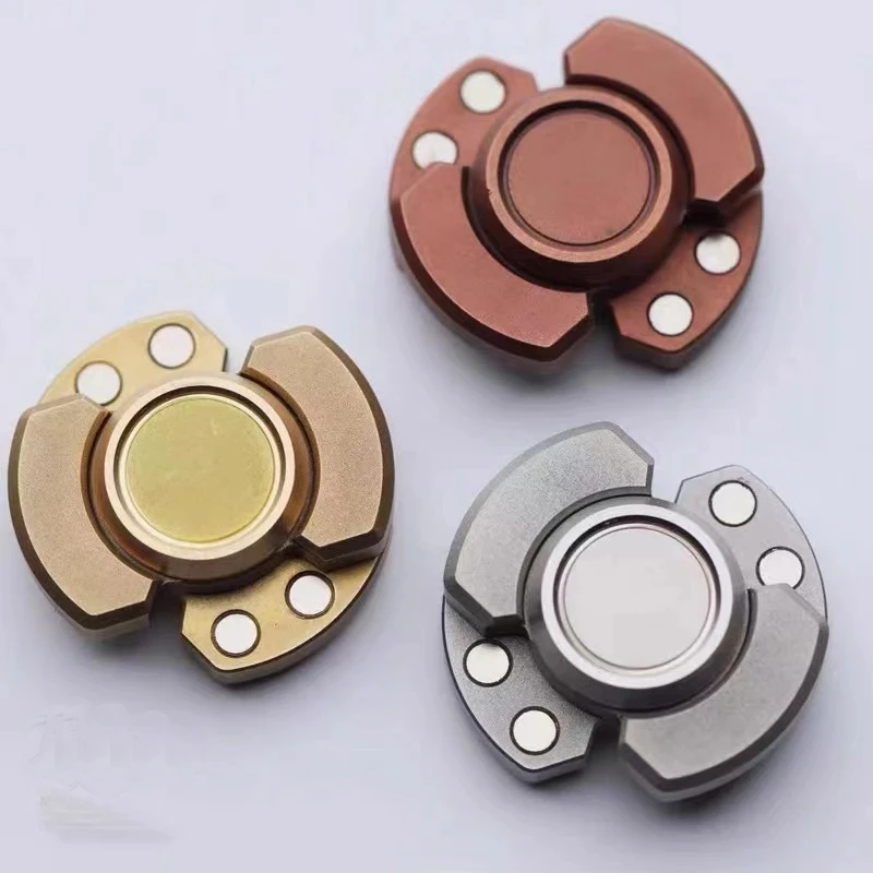 Multiple Play Magnetic Slider Fidget Spinner EDC Adult Fidget Toys Anti Stress Hand Spinner ADHD Anxiety Autism Stress Relief enlarge