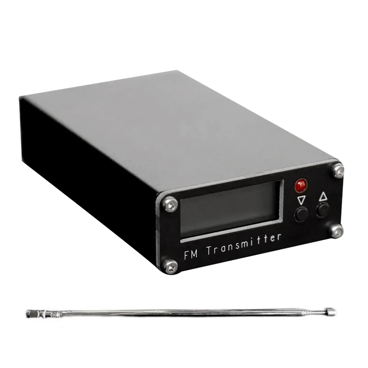 FM-передатчик 2 км 76-108 МГц цифровой дисплей стереопередатчик 0 5 Вт 500 мВт для DSP