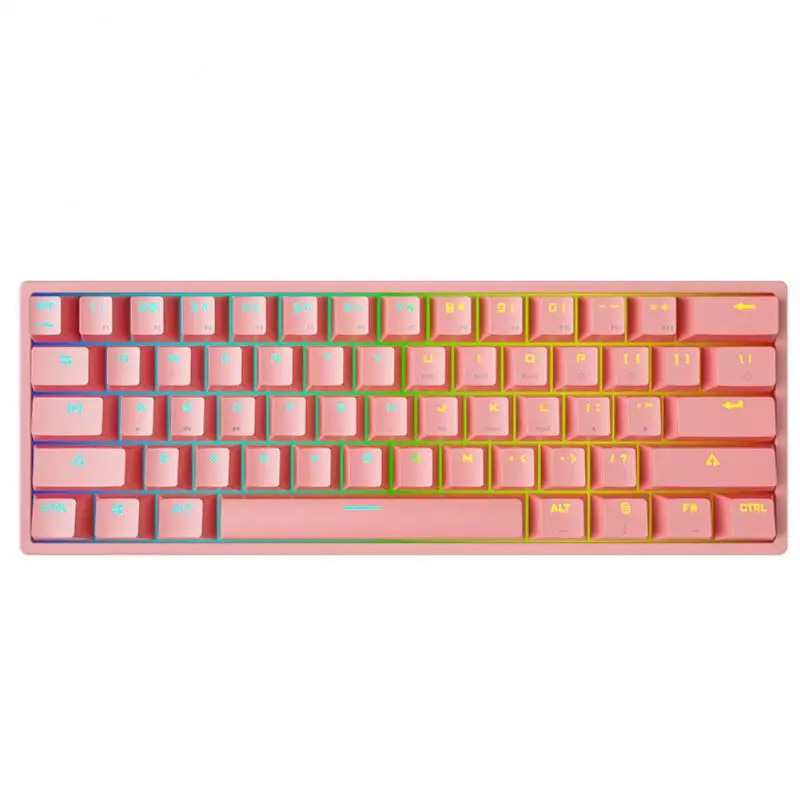 

AK873 Hot Swap Mechanical Keyboard 87 Keys Wireless Gaming Keyboard RGB Backlit PBT Keycaps for Gamer Laptop PC