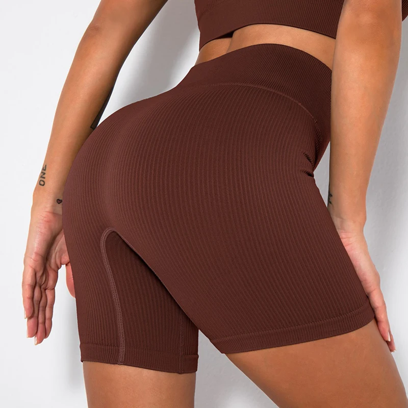 

2022 спортивные шорты, шорты для йоги, женские бесшовные брюки для фитнеса с высокой талией, спортивная одежда, женская одежда для тренировок ...