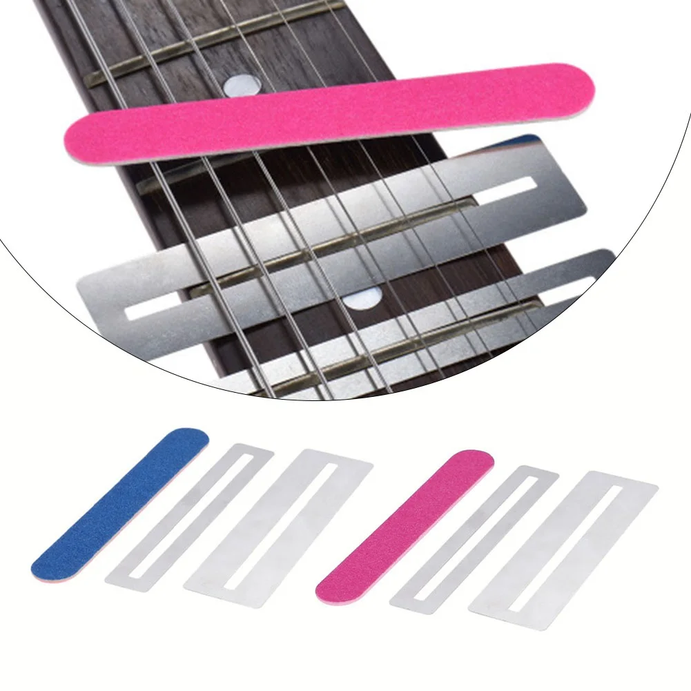 

Guitar Fret Repairing Tool Set Guitar Fret Repairing Tool Set Stainless Steel Protector Shim Sanding Polish Stainless Steel