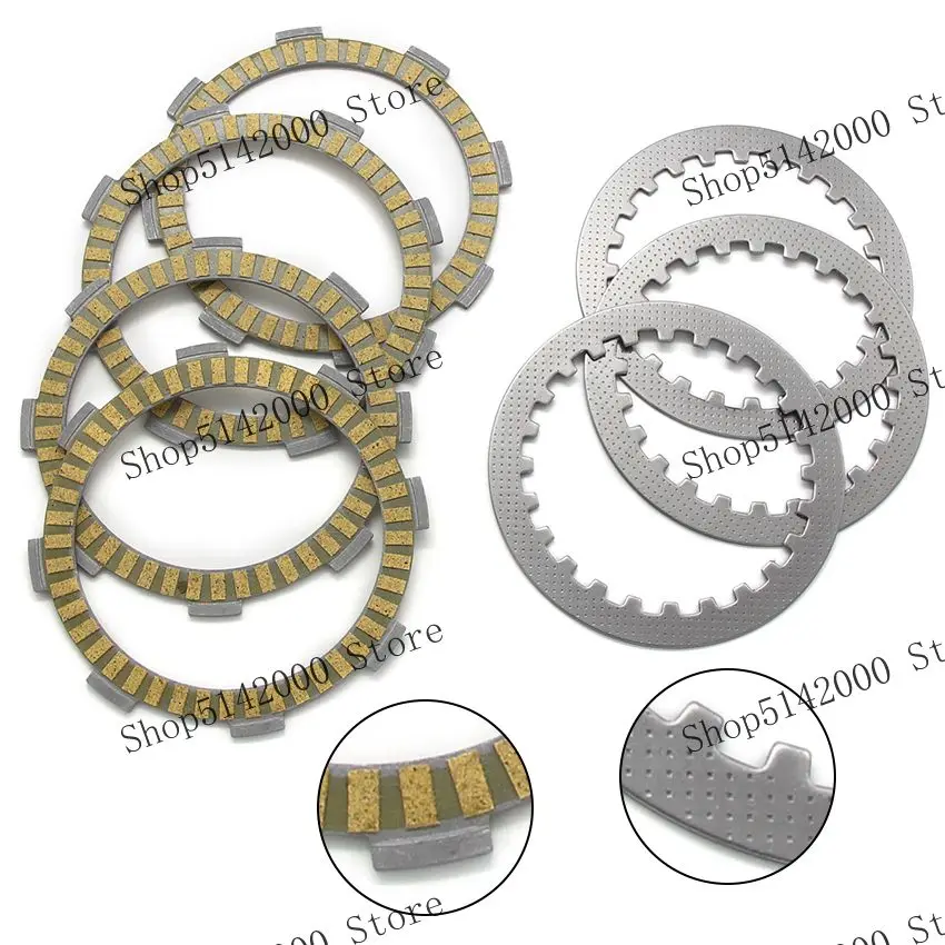 Диск фрикционного диска сцепления для Yamaha ATV YFM125R RAPTOR 125 XT125X (13D4/13D6) XT125R 13D3/13D5 5VL-E6324-00