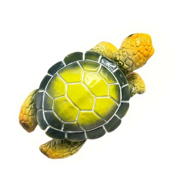 Q1JB Вешалка для горшков с игривыми черепахами украшение сада добавляет характер
