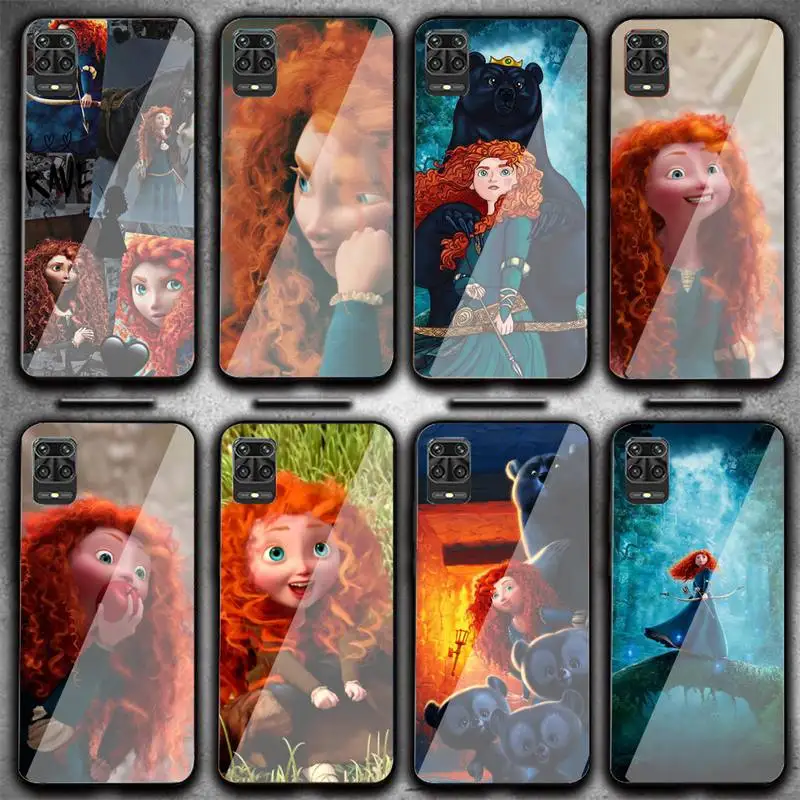 

Princess Brave Merida Phone Case Phone Case For Xiaomi6 8SE X2S NOTE3 Redmi4 5 6 Plus Note 4 5 6 7 Tempered Glass Shell