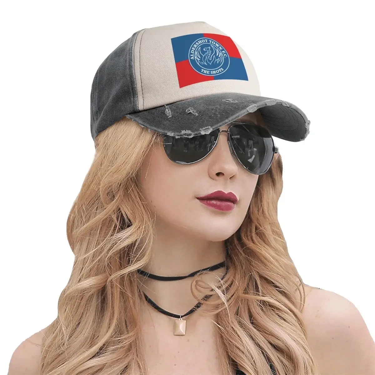 Бейсбольная кепка ALDERSHOT TOWN FC рождественская шляпа шляпы дальнобойщика Rave Icon для