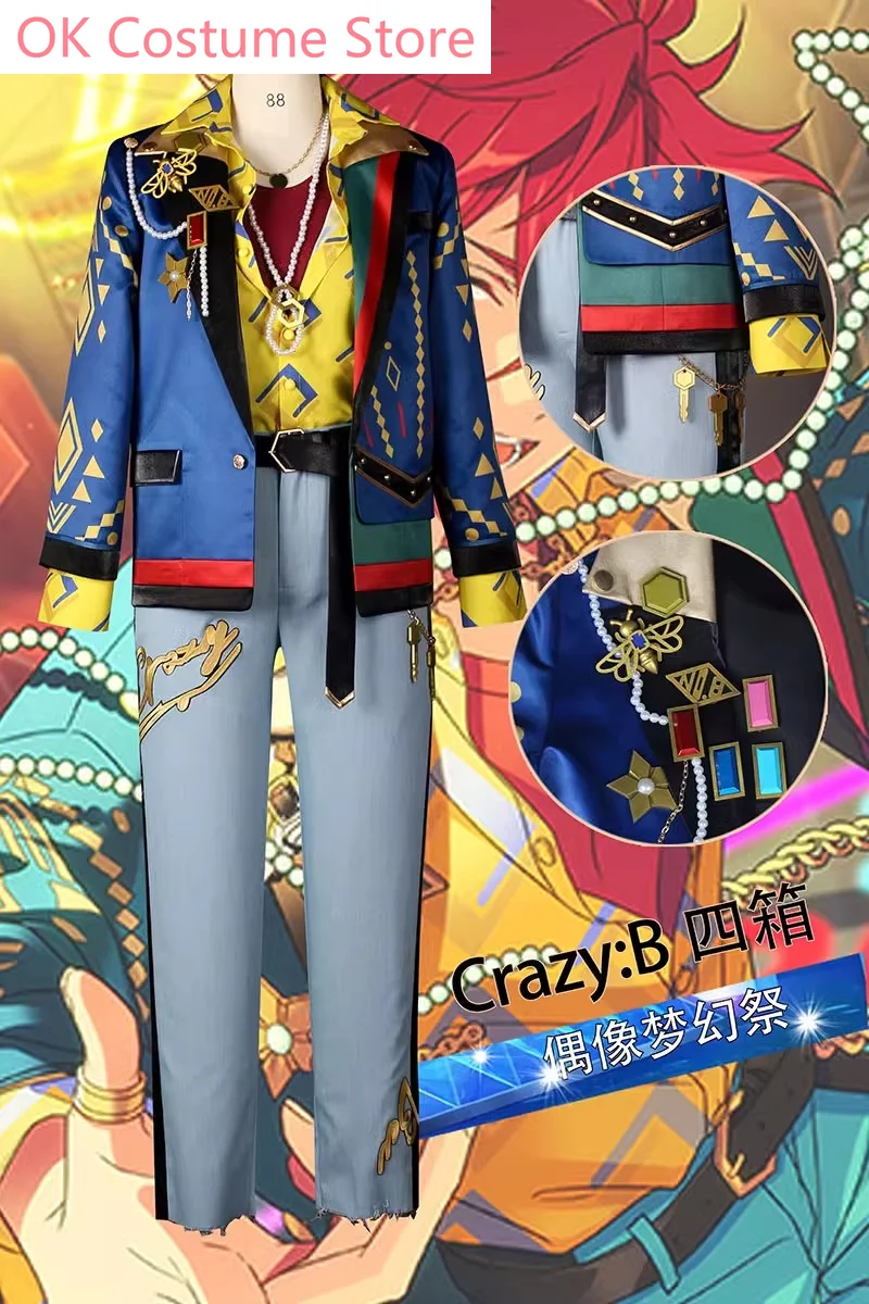 Полный комплект звезд 2 сумасшедшая: B Oukawa Kohaku/HiMERU/Amagi Rinne/Shiina Ники костюм для игры