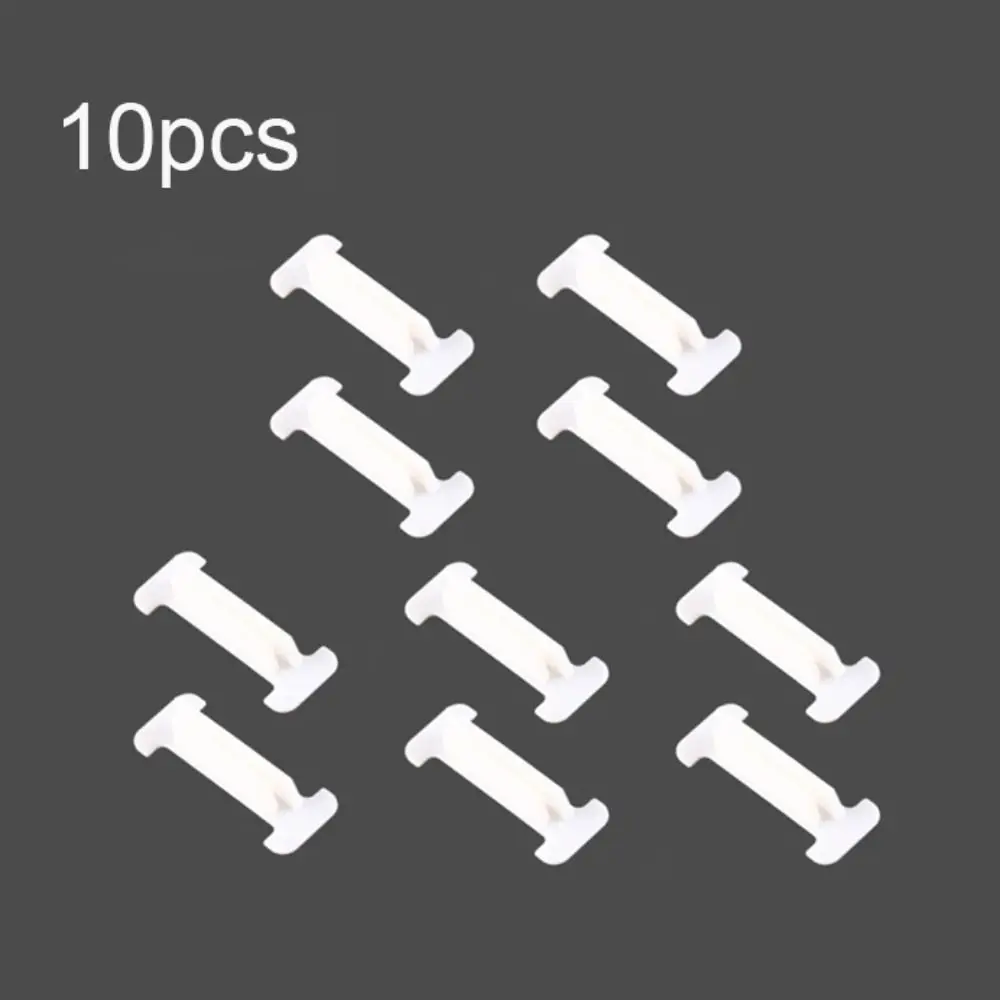 

Белые пластиковые крестовые/трехсторонние пряжки для перегородок, 10 шт.