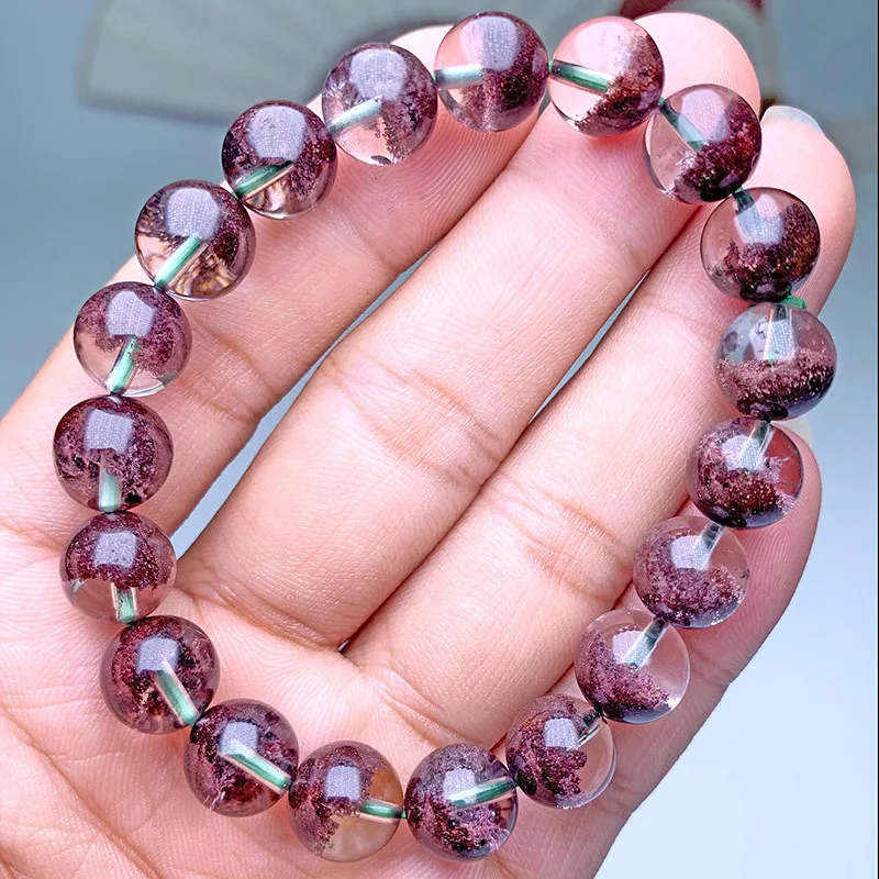 Браслет из натурального красного Призрака с изображением корнукопии украшение