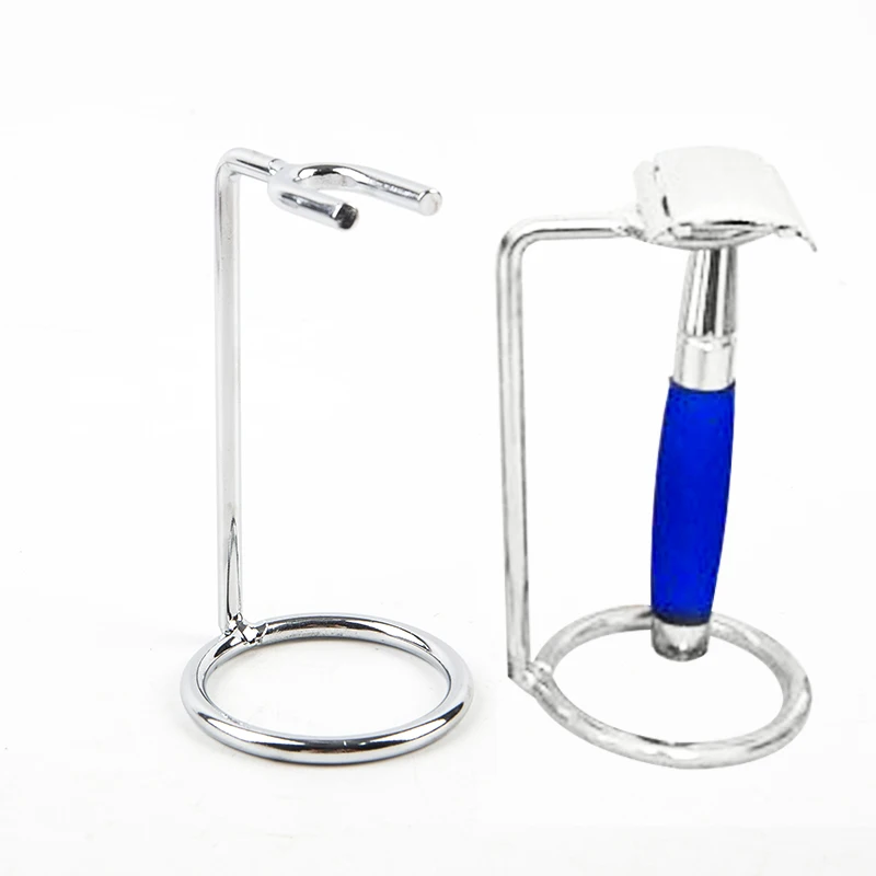 Мужская стальная подставка для безопасной бритвы с двойным краем искусство