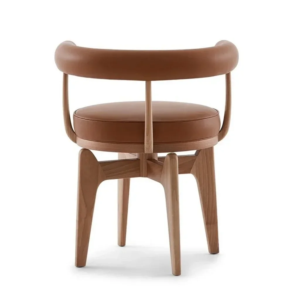 Деревянный стул для ресторана Современный эргономичный современный кухонный