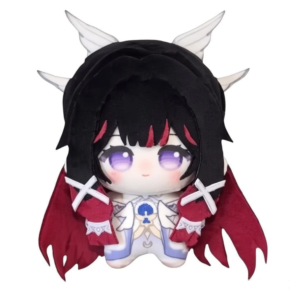 Фото Плюшевая кукла-брелок Колумбина (10 см) из Genshin Impact, коллекционная игрушка, украшение, подарок на Рождество/День рождения №1