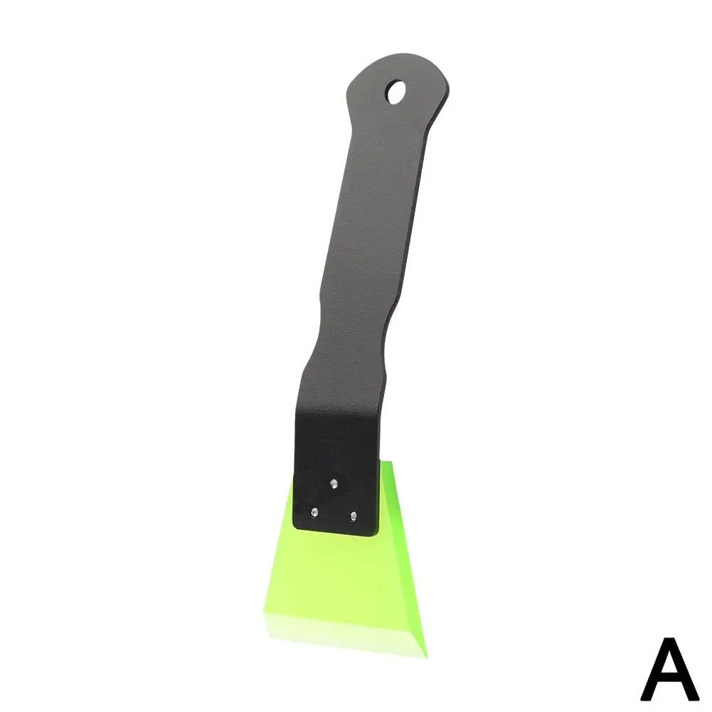 1/2 шт. мягкий резиновый скребок с металлической ручкой ракель для упаковки