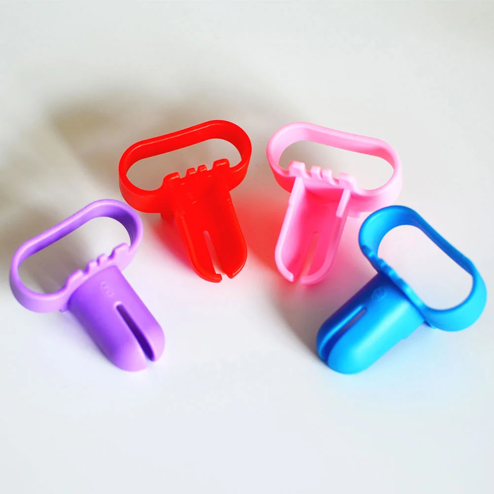 

6pcs Creative Balloon Tying Tool Knotting Faster Tieing Knot Device Latex Balloon Fastener for Graduation