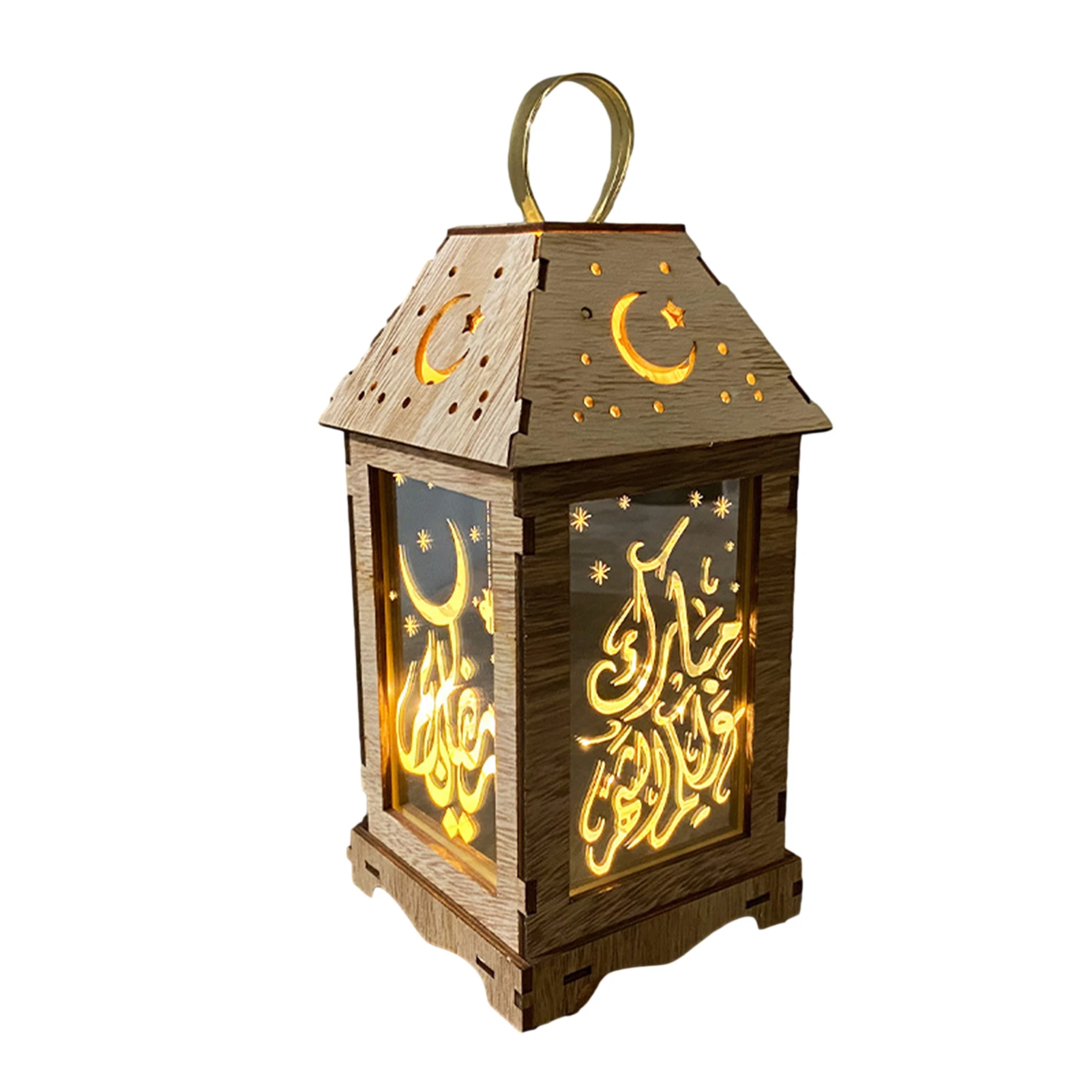 

Eid Mubarak светодиодные фонари для дома, украшение для мусульманского фестиваля, праздвечерние чный Декор Рамадан, подарки, Ид Аль Адха