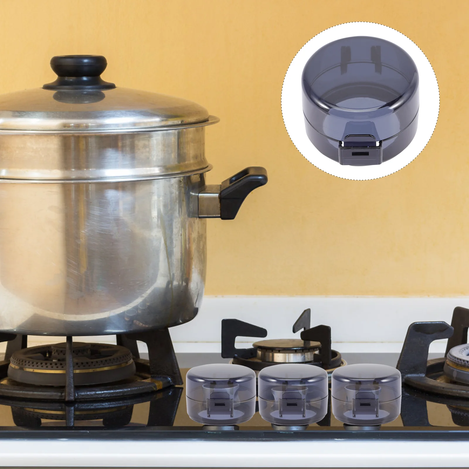 

Cover Covers Button Stove Knob Child Safety Switch Machine Washing Baby Gas Proof Oven Locks Proofing Guard Push Appliance