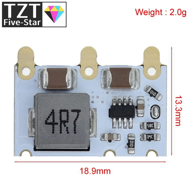 TZT 4A Mini DC-DC понижающий преобразователь 4 5 в-16 в 9 12 В до 3 модуль регулятора