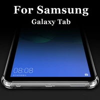 transparent case for samsung tab a7 lite t220 t225 cover galaxy tab s6 lite t610 tab s7 fe tab s7 t970 t975 silicone airbag