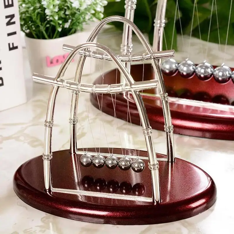 

Science And Education Newton Pendulum Ball Metal Decoration A7p4