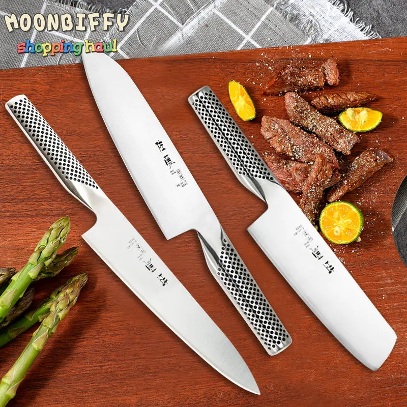 

Japanese Knife Set Salmon Sashimi Fish Filleting Knife Professional Sushi Raw Chef's Knife Slicing Paring Utility Knife