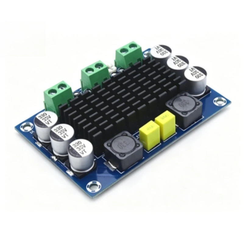 Фото Плата цифрового усилителя мощности XH-M542 Mono 100W TPA3116D2, 12-26В №5