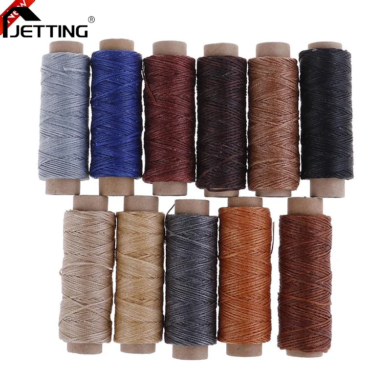 

50m/Roll Waxed Sewing Thread For Leather Shoe Hand Stitching Crafts Tool Hand Stitching For DIY Leather Sewing Thread