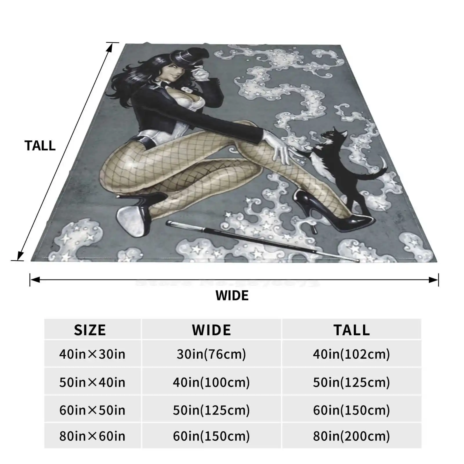 Волшебный тренд стильное забавное модное мягкое одеяло для девушек черная кошка