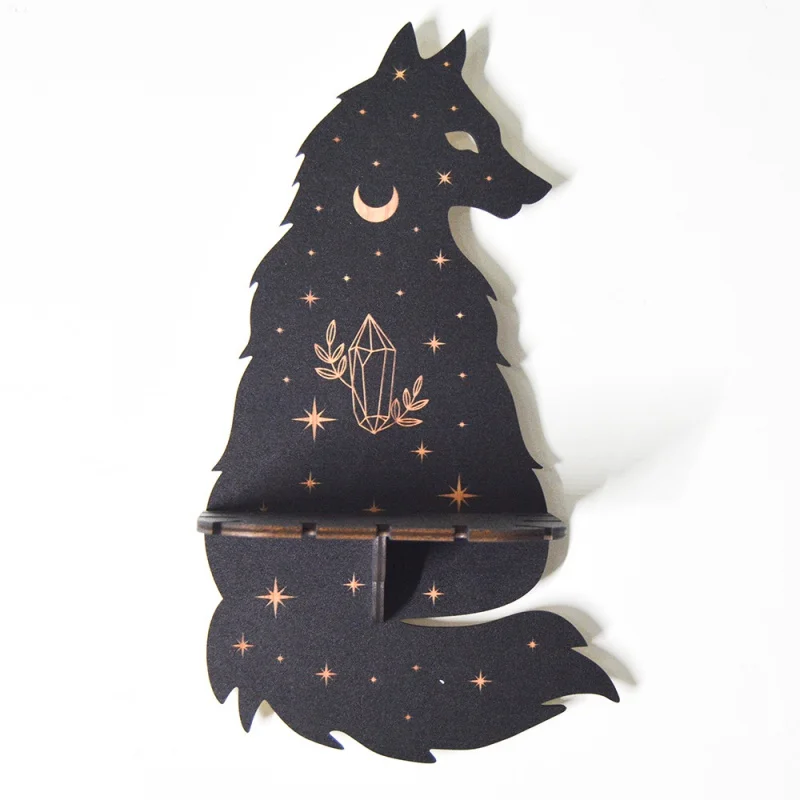 

Mz230 Cross-Border Home Decoration Room Shelf Candlestick Bohemian Crystal Jewelry Wall Storage Rack