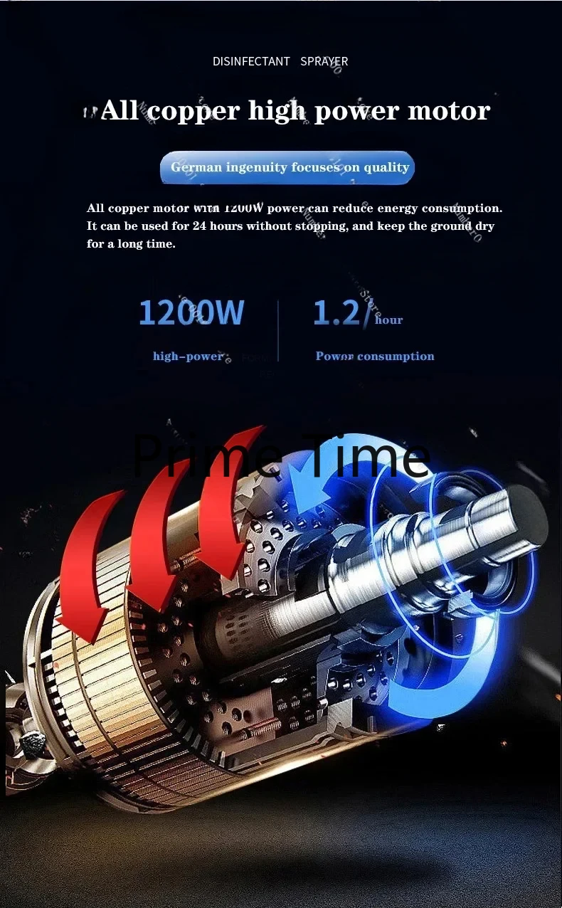 ULV-10/20 Белый/красный холодный мини-туманообразователь машина для запотевания