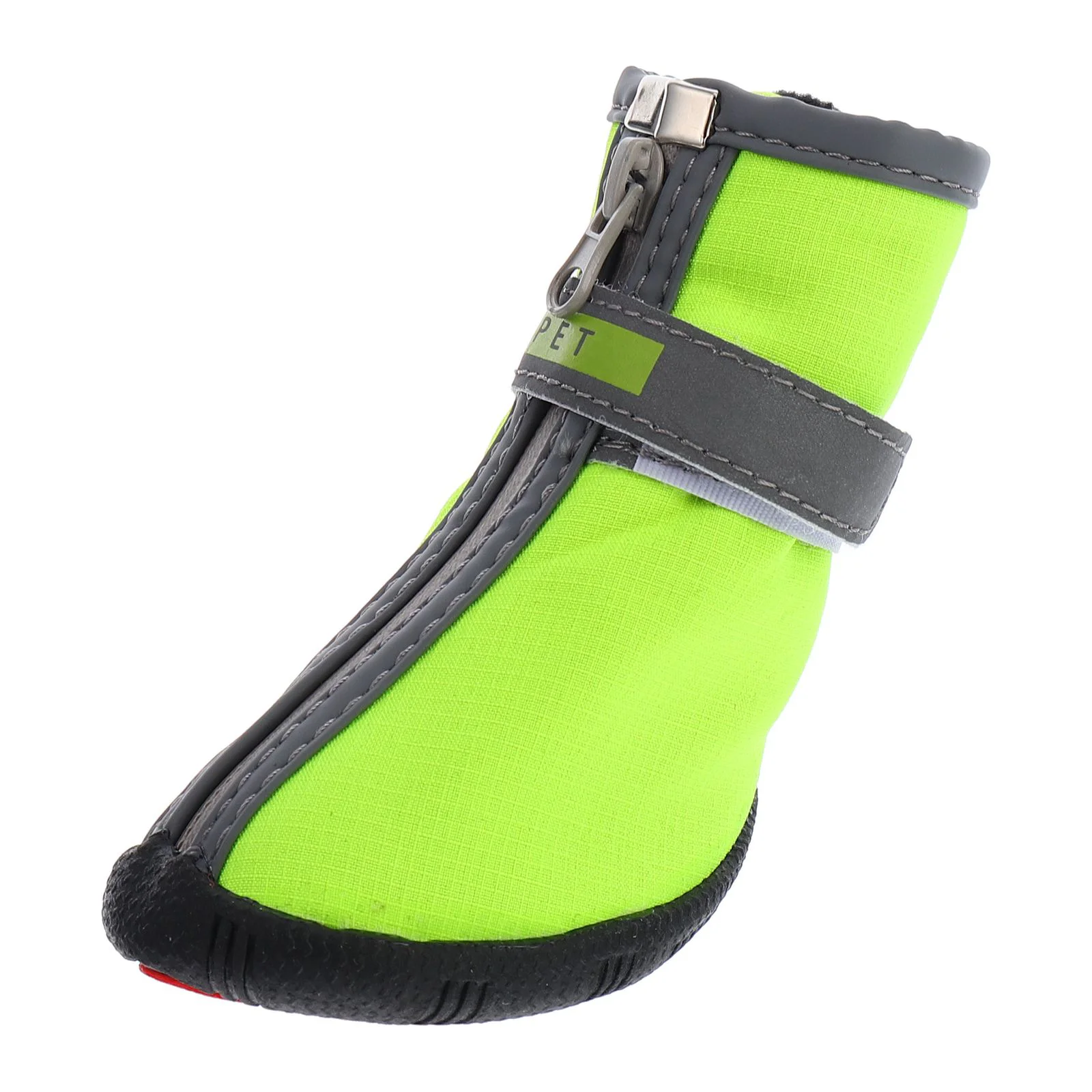 

2 Pairs Water Proof Boots Pet Shoes Dog Paw Protector M Puppy Short Tpr Bottom Anti Skid Winter