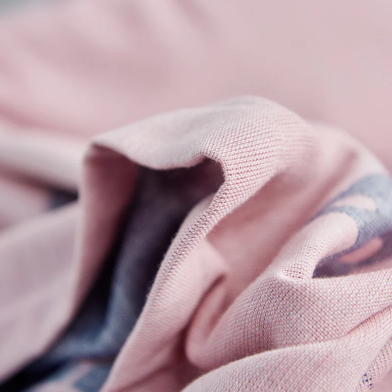 Летнее тонкое дышащее хлопковое одеяло для взрослых и детей пледы кровати дивана