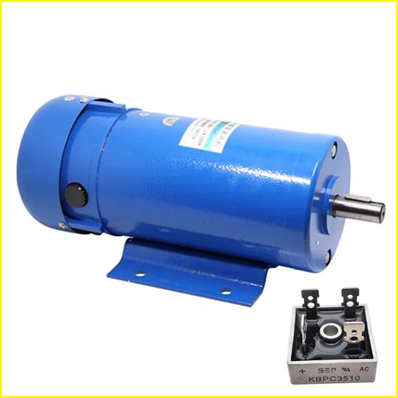 

DC220V 1800RPM Permanent Magnet Motor Reversible 1200W Can Be Directly Connected To AC 220V When Connected To A Rectifier Bridge