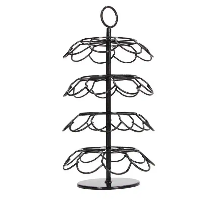 

Iron Coffee Pod Carousel Convenient Coffee Pod Carousel for Kitchen