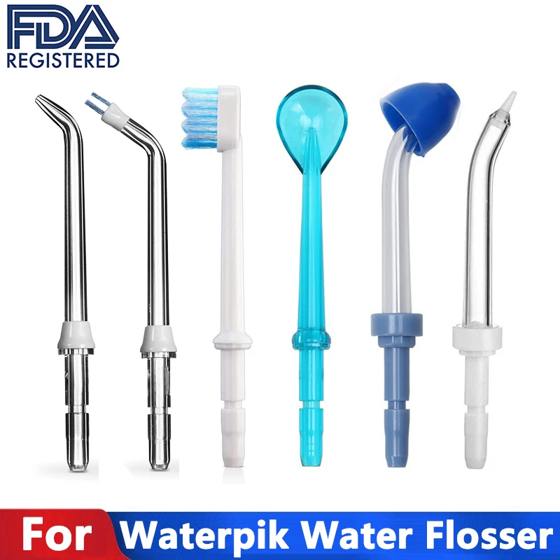 

Replacement Toothbrush Jet Nozzle Teeth Cleaning Jet Tip Compatible With Waterpulse V300 N400 N600 NV660 Accessories Box