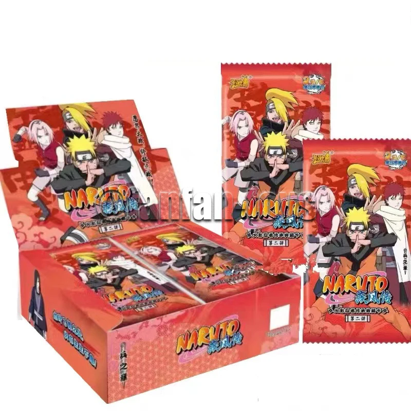 

5/25/150 Pcs Naruto Cards Anime Shippūden Ninja Kakashi TCG SP Rare Trading Collection Cards Battle Carte for Children Gift Toys