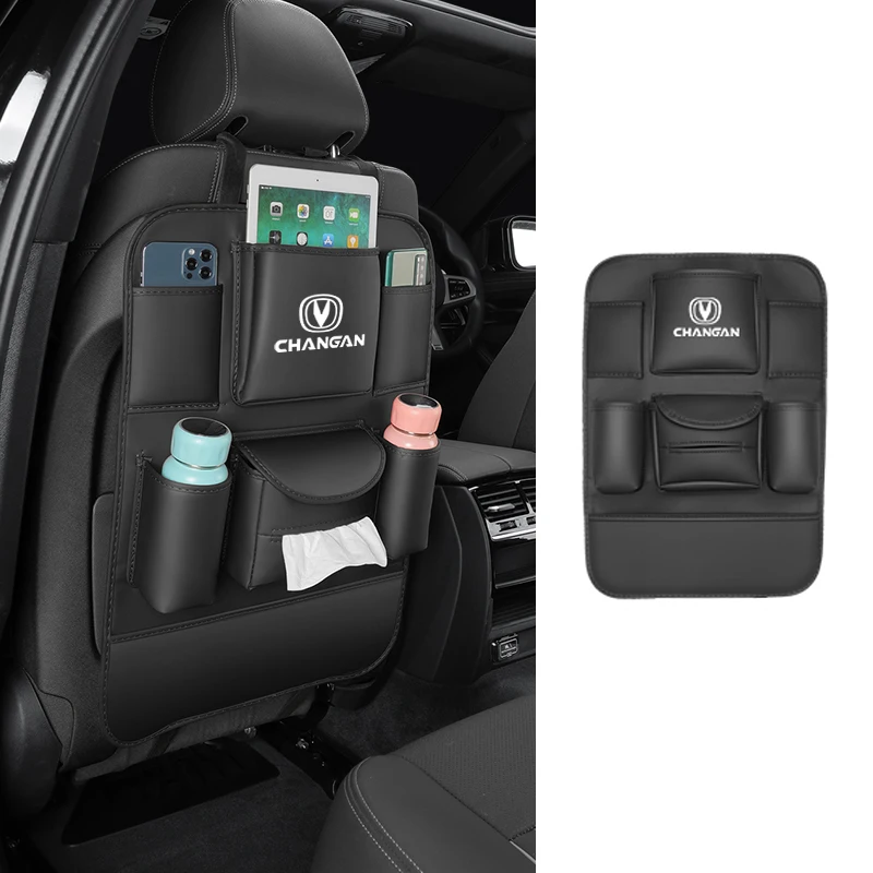 Органайзер на спинку сиденья автомобиля, кожаная многофункциональная вместительная подвесная сумка для Changan CS95 CS75 CS85 CS35 CS15 CV1