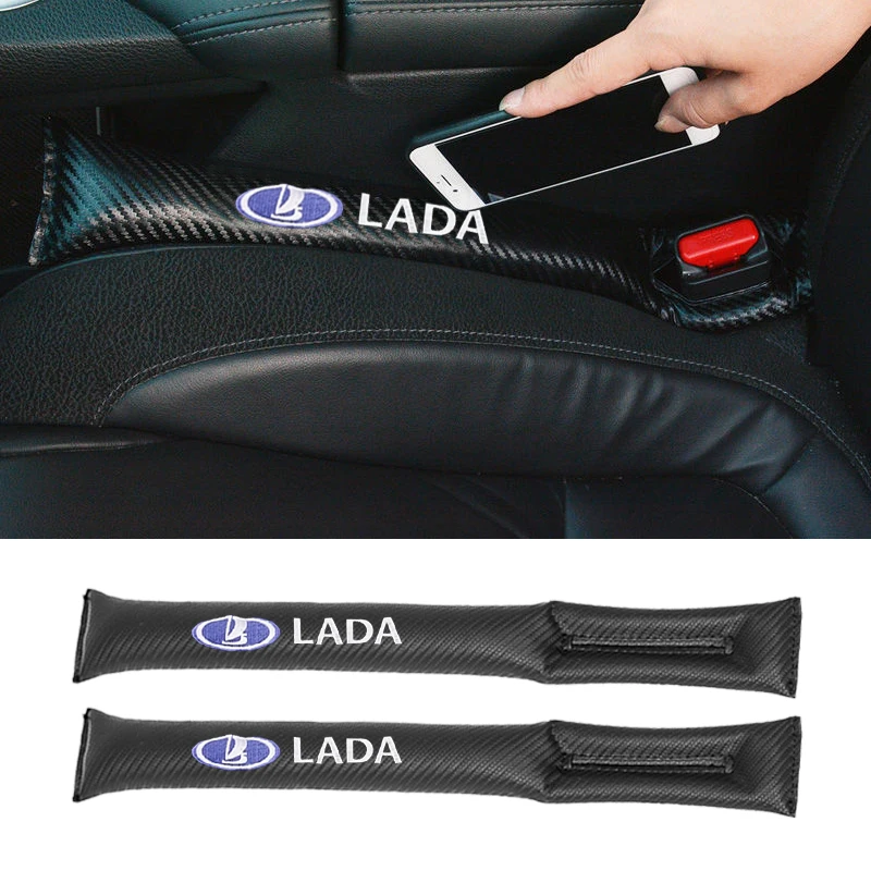 

1/2Pcs Car Seat Gap Plug Filler Leak Proof Pads Auto Interior Decoration For Lada 2107 Niva Priora Kalina Granta Vesta Xray 2106
