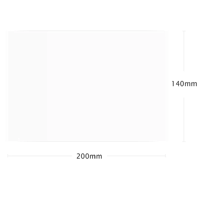 6 шт. FEP-пленка аксессуары для 3D-принтеров Mars 2 Pro Photon Mono 4K 200 X 140 0 15 мм