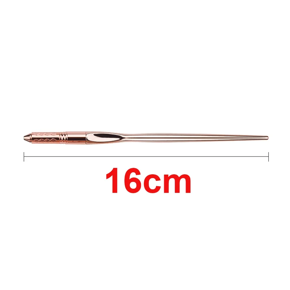 16 см стекло золото микроблейдинг перманентный макияж ручная татуировка Tebori