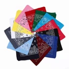 Бандана-шарф Женская хлопковая квадратная, 55 х55 см