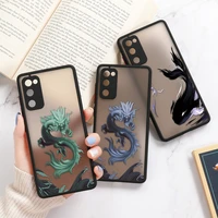 dragon and whale phone case for samsung galaxy s21 s20 fe s21 s22 ultra note 20 ultra 10 plus s20 s10 s9 s8 plus hard pc cover