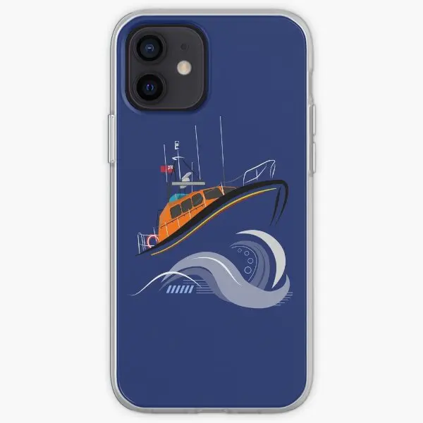 Прочный чехол для телефона Rnli Lifeboat In Rough Seas Iphone настраиваемый iPhone 11 12 13 14 Pro Max Mini 6 6S
