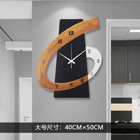 Современные настенные часы для игровой комнаты, большие креативные высококлассные Часы в скандинавском стиле, модные цифровые часы, украшение для комнаты, 2023