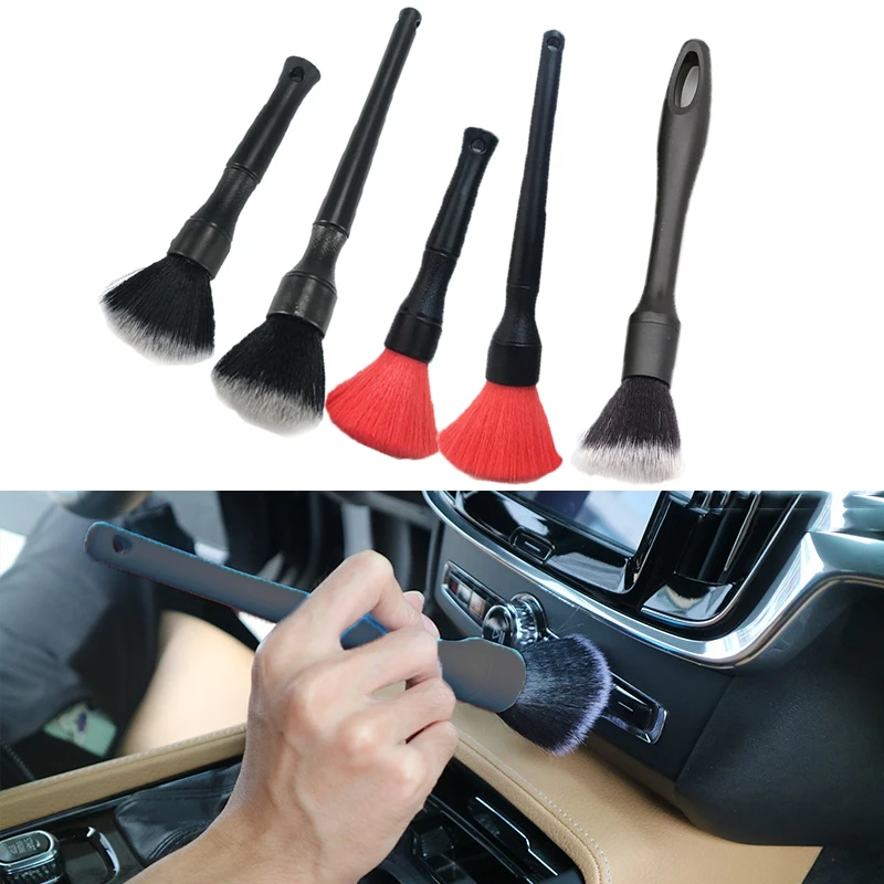 

Lengthen Version Ultra Soft Hair Detail Cleaning Brush Car Interior Detailing Brushes Auto Dash Dust Remove Tools