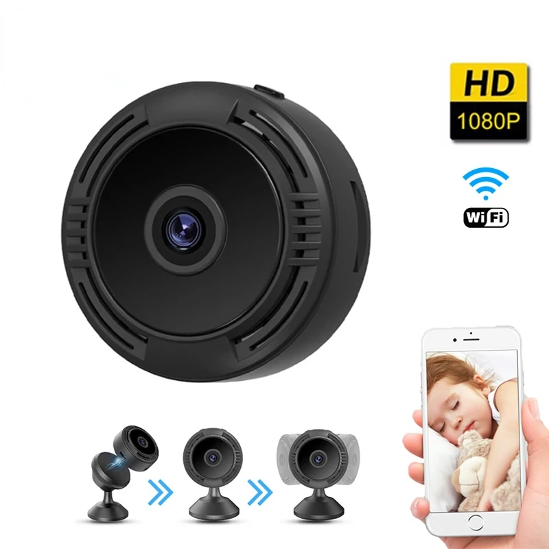 

Беспроводная ip-камера F8 HD1080P с поддержкой Wi-Fi и ночного видения